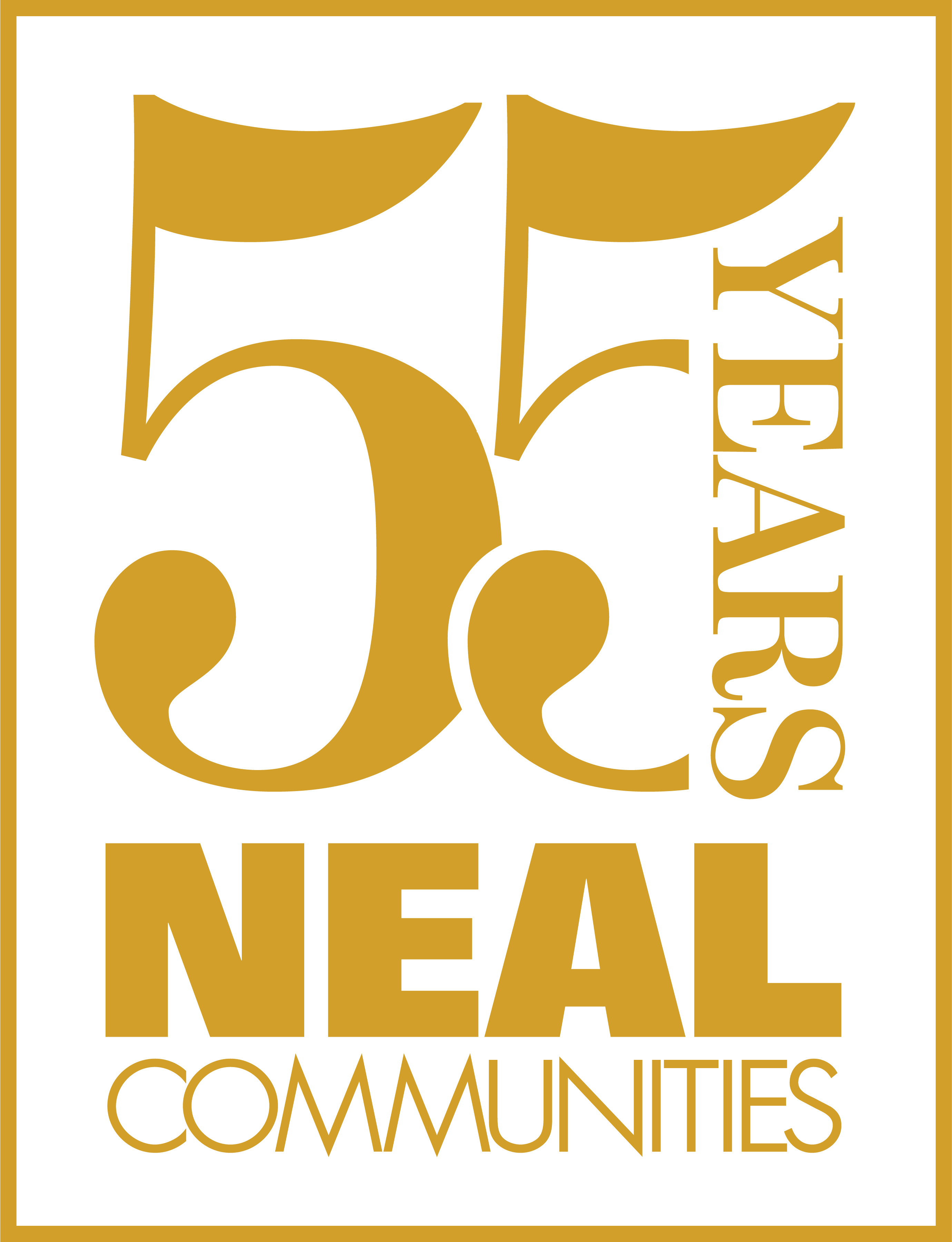 55-Years-Neal-Logo-Gold